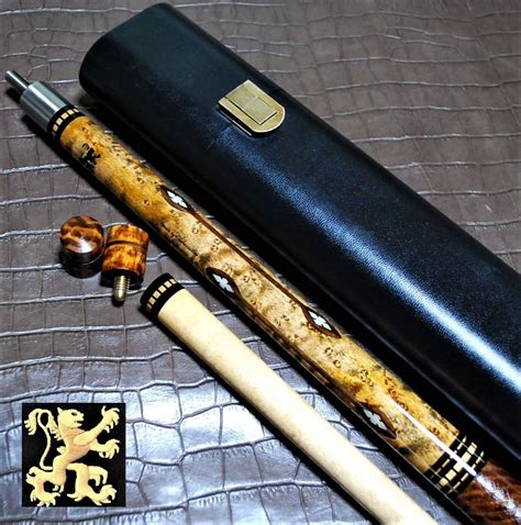 wood pool cue